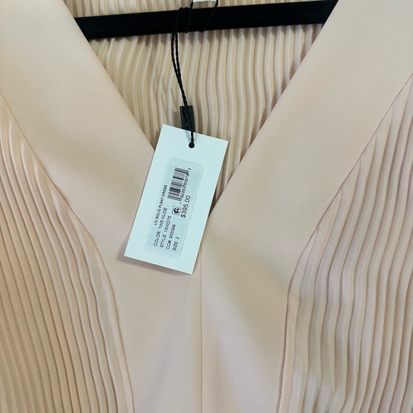 Milly Liv Pleated Belted Minidress - Picture 3 of 5